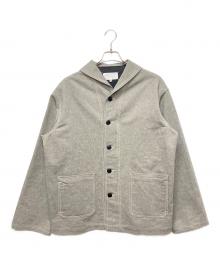 Maison Margiela（メゾンマルジェラ）の古着「ショールカラーピーチスキンジャケット」｜グレー