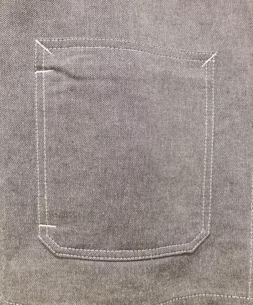 Maison Margiela（メゾンマルジェラ）Maison Margiela (メゾンマルジェラ) ショールカラーピーチスキンジャケット グレー サイズ:46の古着・服飾アイテム