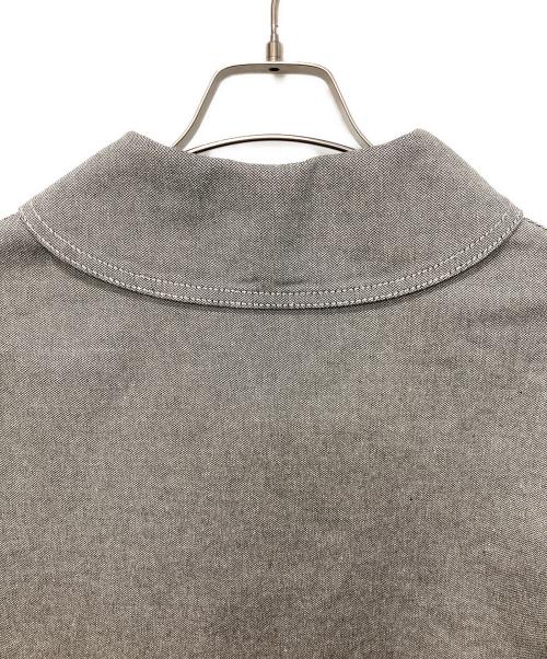 Maison Margiela（メゾンマルジェラ）Maison Margiela (メゾンマルジェラ) ショールカラーピーチスキンジャケット グレー サイズ:46の古着・服飾アイテム