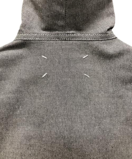 Maison Margiela（メゾンマルジェラ）Maison Margiela (メゾンマルジェラ) ショールカラーピーチスキンジャケット グレー サイズ:46の古着・服飾アイテム