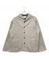 Maison Margiela（メゾンマルジェラ）の古着「ショールカラーピーチスキンジャケット」｜グレー