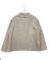 Maison Margiela (メゾンマルジェラ) ショールカラーピーチスキンジャケット グレー サイズ:46：80000円