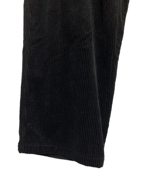 COMOLI（コモリ）COMOLI (コモリ) コーデュロイ ドローストリングパンツ ブラック サイズ:3 未使用品の古着・服飾アイテム