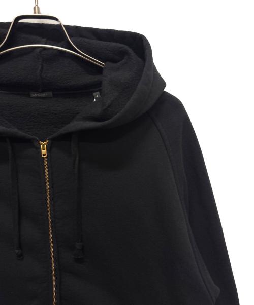 COMOLI（コモリ）COMOLI (コモリ) コットン裏毛 ジップパーカ ブラック サイズ:4の古着・服飾アイテム