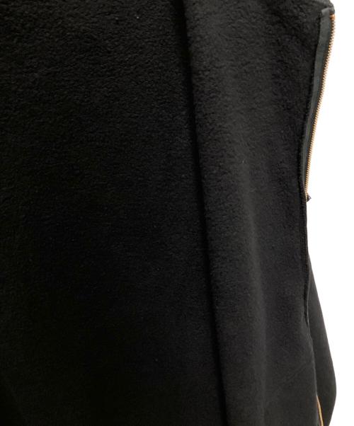 COMOLI（コモリ）COMOLI (コモリ) コットン裏毛 ジップパーカ ブラック サイズ:4の古着・服飾アイテム