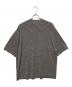 COMOLI (コモリ) サマーウール天竺Tシャツ（border） ブラック サイズ:4：24000円