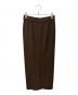 MUSE de Deuxieme Classe (ミューズ ドゥーズィエム クラス) OLBIA SLIT スカート ブラウン サイズ:36：13000円