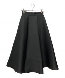 CLANE（クラネ）の古着「VOLUME FLARE SKIRT」｜ブラック