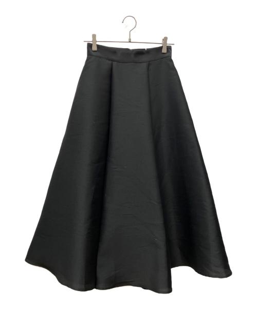 CLANE（クラネ）CLANE (クラネ) VOLUME FLARE SKIRT ブラック サイズ:1 未使用品の古着・服飾アイテム