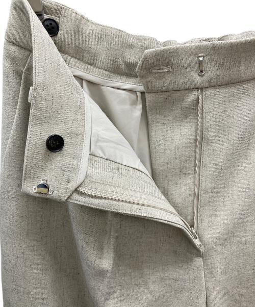 CLANE（クラネ）CLANE (クラネ) 2WAY TUCK STRAIGHT PANTS ベージュ サイズ:1の古着・服飾アイテム