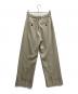 CLANE (クラネ) 2WAY TUCK STRAIGHT PANTS ベージュ サイズ:1：10000円