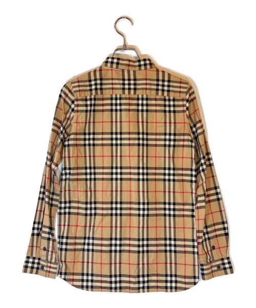 BURBERRY（バーバリー）BURBERRY (バーバリー) 長袖チェックシャツ ブラウン サイズ:SIZE 12Yの古着・服飾アイテム