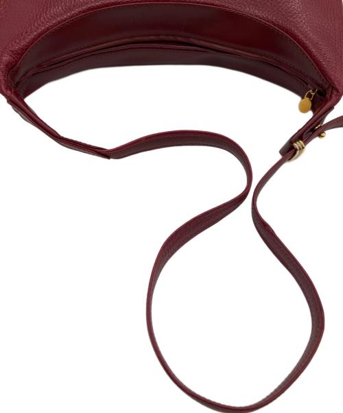 Cartier（カルティエ）Cartier (カルティエ) ショルダーバッグ ボルドーの古着・服飾アイテム