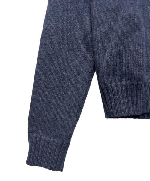 Maison Margiela（メゾンマルジェラ）Maison Margiela (メゾンマルジェラ) ハーフ ケーブル アラン ニット ネイビー サイズ:Sの古着・服飾アイテム