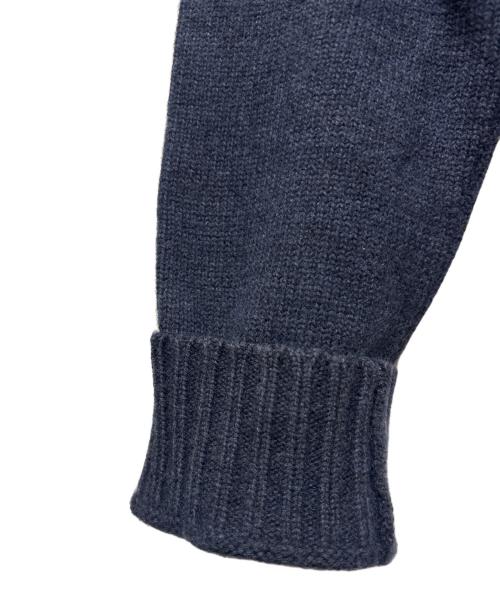 Maison Margiela（メゾンマルジェラ）Maison Margiela (メゾンマルジェラ) ハーフ ケーブル アラン ニット ネイビー サイズ:Sの古着・服飾アイテム