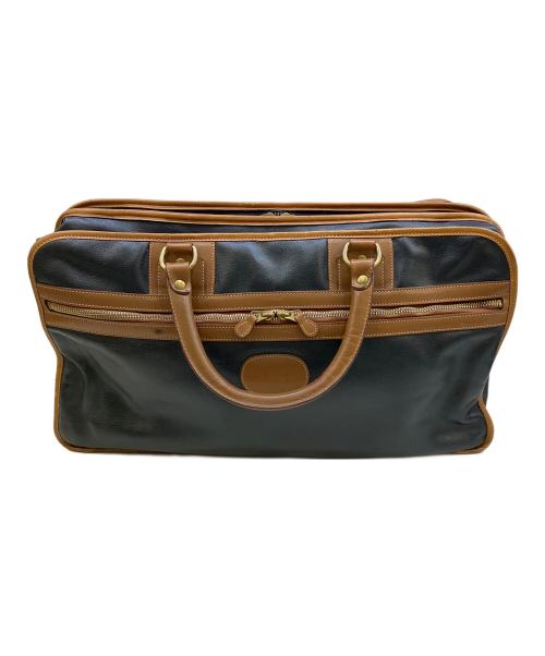 MARLEY HODGSON（マーリーホッジソン）MARLEY HODGSON (マーリーホッジソン) レザーバッグ ネイビーの古着・服飾アイテム