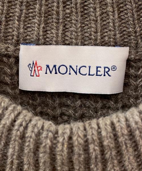 MONCLER（モンクレール）MONCLER (モンクレール) HYKE (ハイク) GILET TRICOT モカ サイズ:Mの古着・服飾アイテム