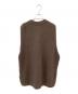 MONCLER (モンクレール) HYKE (ハイク) GILET TRICOT モカ サイズ:M：22000円