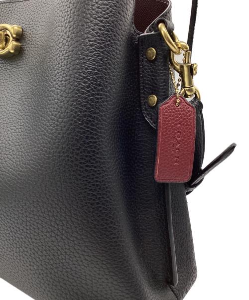 COACH（コーチ）COACH (コーチ) ショルダーバッグ ブラックの古着・服飾アイテム