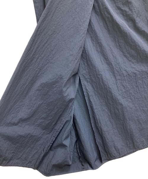ATON（エイトン）ATON (エイトン) HAND DYED NYLON WRAPPED SKIRT ネイビー サイズ:02の古着・服飾アイテム