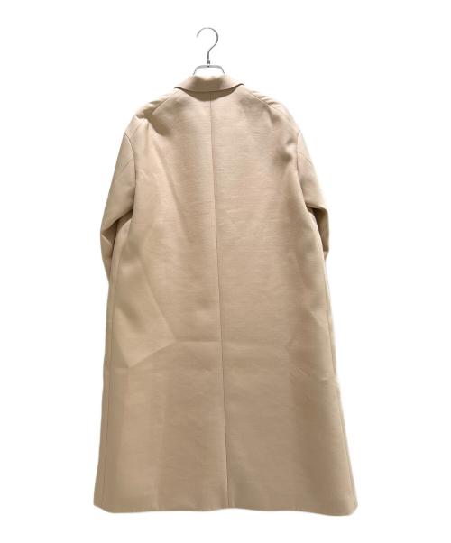 DRAWER（ドゥロワー）DRAWER (ドゥロワー) Wool Silk Pink Tailored Coat Elegant/ウールシルクピンクテーラードコート/6525-234-0727 ピンク サイズ:36の古着・服飾アイテム