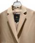 中古・古着 DRAWER (ドゥロワー) Wool Silk Pink Tailored Coat Elegant/ウールシルクピンクテーラードコート/6525-234-0727 ピンク サイズ:36：30000円