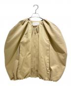 MYLANマイラン）の古着「Gather Round Poncho Jacket」｜ベージュ