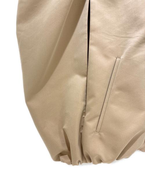 MYLAN（マイラン）MYLAN (マイラン) Gather Round Poncho Jacket ベージュ サイズ:Fの古着・服飾アイテム