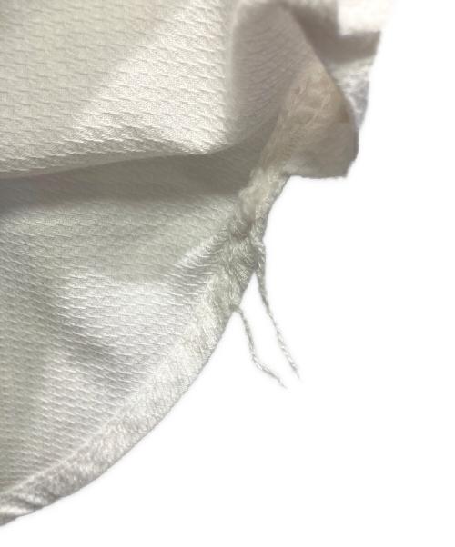 POST O'ALLS（ポストオーバーオールズ）POST O'ALLS (ポストオーバーオールズ) 半袖プルオーバーシャツ ホワイト サイズ:Mの古着・服飾アイテム