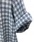 中古・古着 POST O'ALLS (ポストオーバーオールズ) NEUTRA 4 S/S - Linen Block Check ブルー×ホワイト サイズ:Ｍ：12000円
