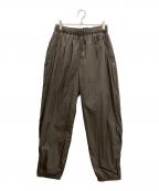 ENDS and MEANSエンズアンド ミーンズ）の古着「Lined Tactical Track Pants」｜ブラウン