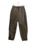 ENDS AND MEANS（エンズアンド ミーンズ）の古着「Lined Tactical Track Pants」｜ブラウン