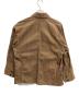 POST O'ALLS (ポストオーバーオールズ) Engineers' Jacket : herringbone print corduroy ブラウン サイズ:M：20000円