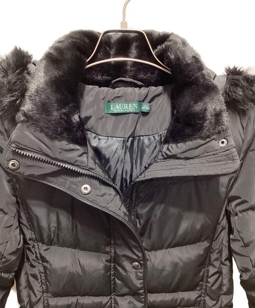 LAUREN RALPH LAUREN（ローレン ラルフ ローレン）LAUREN RALPH LAUREN (ローレン ラルフ ローレン) ダウンコート ブラック サイズ:XXSの古着・服飾アイテム