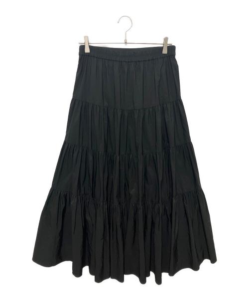 SHE TOKYO（シートーキョー）SHE TOKYO (シートーキョー) LISA ティアード スカート ブラック サイズ:FREEの古着・服飾アイテム