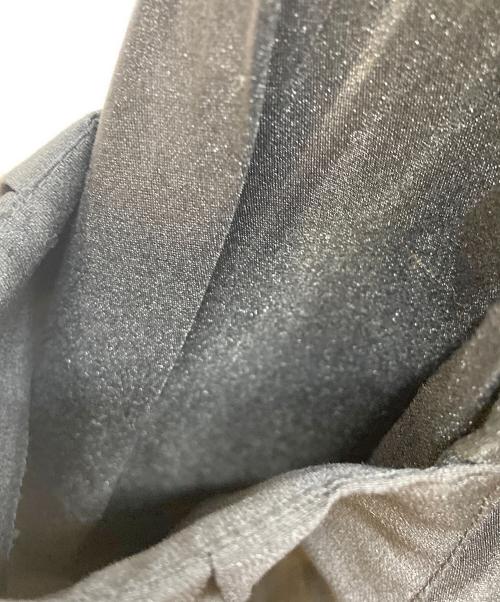 UNITED ARROWS（ユナイテッドアローズ）UNITED ARROWS (ユナイテッドアローズ) オーガンジー ポケット プリーツスカート ブラック サイズ:FREEの古着・服飾アイテム