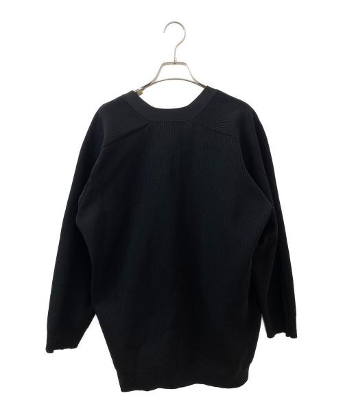 MADISON BLUE（マディソンブルー）MADISON BLUE (マディソンブルー) BIG KNIT V CD ブラック サイズ:01（S）の古着・服飾アイテム