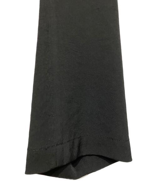 Y's（ワイズ）Y's (ワイズ) クレープデシンカッタウェイロングジャケット ブラック サイズ:2の古着・服飾アイテム