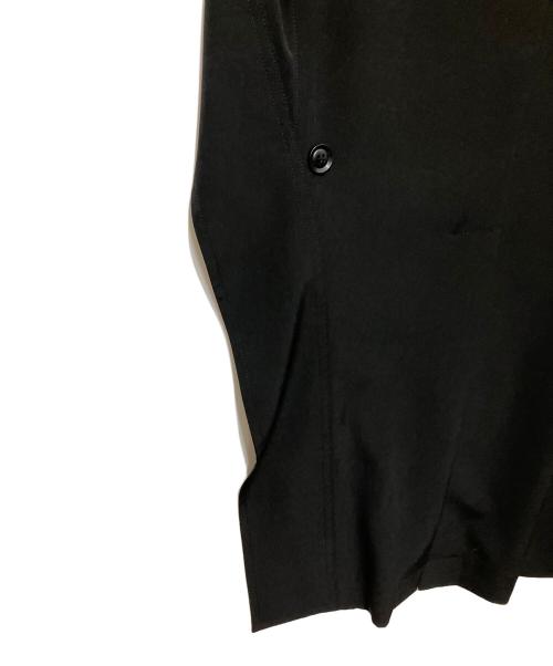 Y's（ワイズ）Y's (ワイズ) クレープデシンカッタウェイロングジャケット ブラック サイズ:2の古着・服飾アイテム