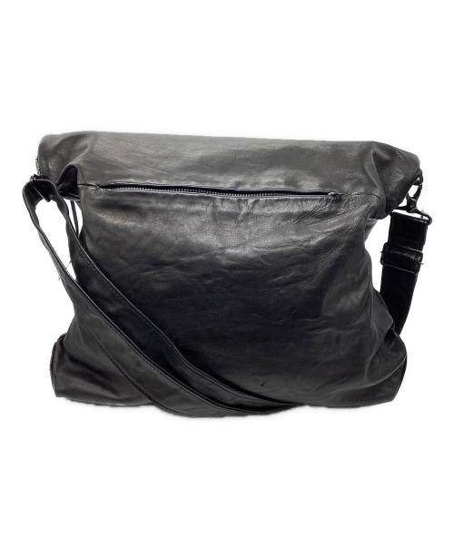 discord Yohji Yamamoto（ディスコード ヨウジヤマモト）discord Yohji Yamamoto (ディスコード ヨウジヤマモト) 2WAY MAGNET FLAP BAG / SOFT HORSE LEATHER ブラックの古着・服飾アイテム