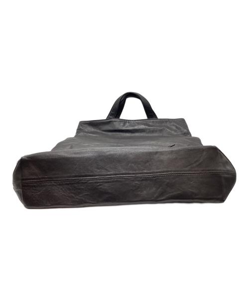 discord Yohji Yamamoto（ディスコード ヨウジヤマモト）discord Yohji Yamamoto (ディスコード ヨウジヤマモト) 2WAY MAGNET FLAP BAG / SOFT HORSE LEATHER ブラックの古着・服飾アイテム