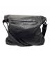 discord Yohji Yamamoto（ディスコード ヨウジヤマモト）の古着「2WAY MAGNET FLAP BAG / SOFT HORSE LEATHER」｜ブラック