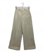 Plageプラージュ）の古着「organic cotton chino パンツ」｜アイボリー
