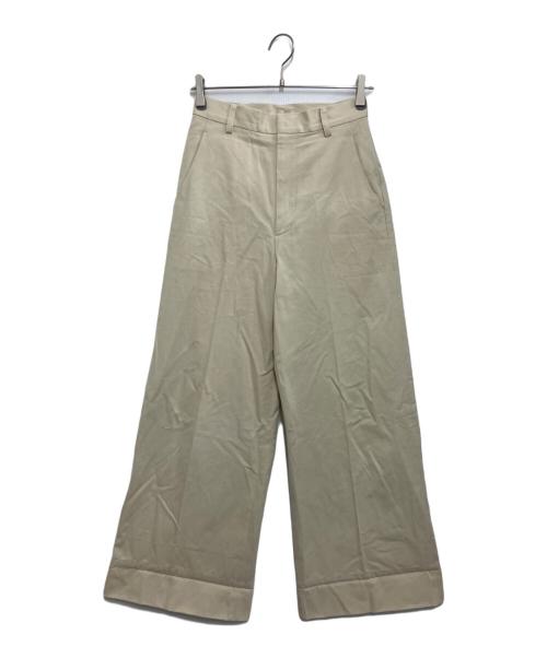 Plage（プラージュ）Plage (プラージュ) organic cotton chino パンツ アイボリー サイズ:36の古着・服飾アイテム