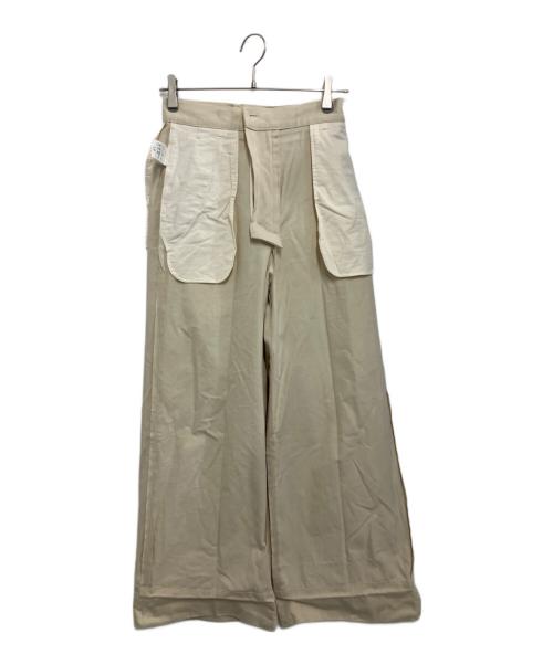 Plage（プラージュ）Plage (プラージュ) organic cotton chino パンツ アイボリー サイズ:36の古着・服飾アイテム