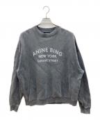 ANINE BINGアニン ビン）の古着「MILES SWEATSHIRT NY　26年モデル」｜グレー
