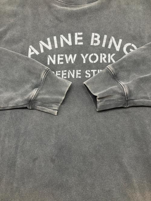 ANINE BING（アニン ビン）ANINE BING (アニン ビン) MILES SWEATSHIRT NY　26年モデル グレー サイズ:不明の古着・服飾アイテム