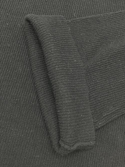 Plage（プラージュ）Plage (プラージュ) Noil silk Square ニット　26年モデル ブラック サイズ:Fの古着・服飾アイテム