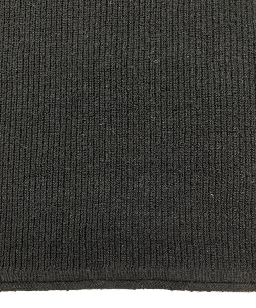 Plage（プラージュ）Plage (プラージュ) Noil silk Square ニット　26年モデル ブラック サイズ:Fの古着・服飾アイテム
