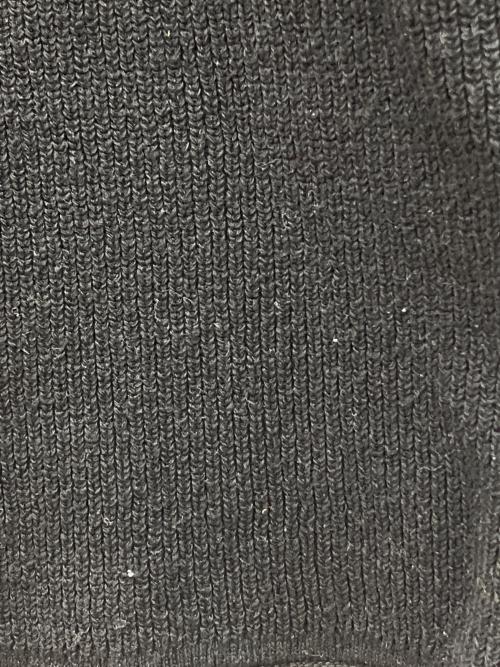 Plage（プラージュ）Plage (プラージュ) Noil silk Square ニット　26年モデル ブラック サイズ:Fの古着・服飾アイテム